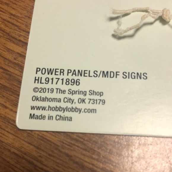 NWT “Blessed” Ceramic Sign from Hobby Lobby - Picture 3 of 7